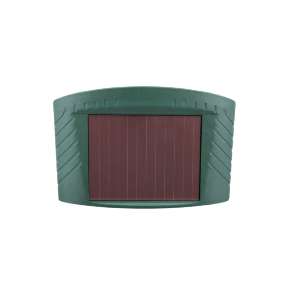 Solar Dierenverjager met Ultrasoon Geluid 4-Delige Set – PIR 9,14m Bereik – 18–40 kHz Frequentie – 110° Detectiehoek voor Tuin en Wildlife Bescherming | Sansoti