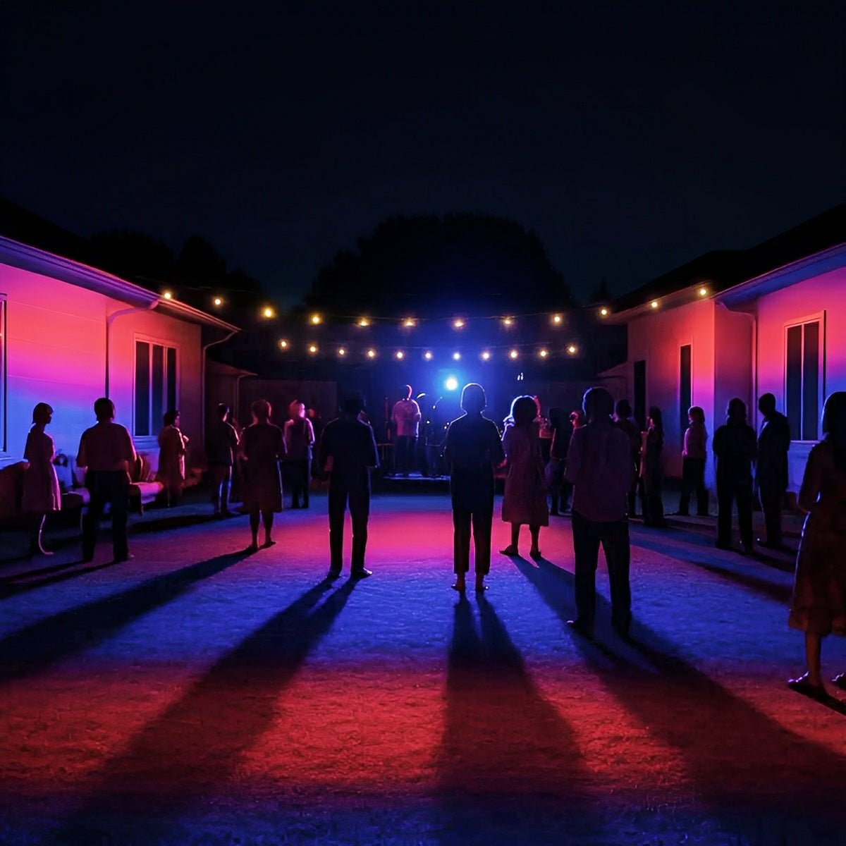 Außenstrahler RGB LED 50W Schwarz Garten Fassade Baumbeleuchtung IP65 Farbwechsel Scheinwerfer Landschaftsspot Fernbedienung Außen | Restfield