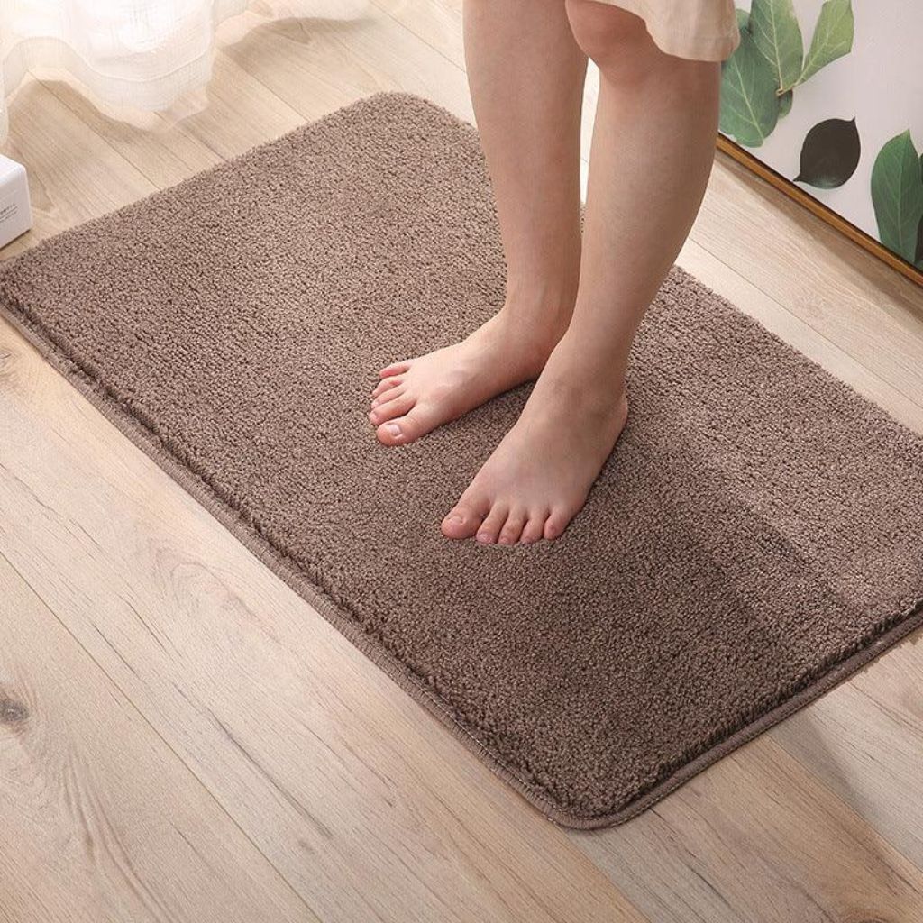 Badmat Microvezel Extra Zacht Antislip 40x60-60x160cm Badkamermat Douchemat Sneldrogend Vochtregulerend | Sansoti