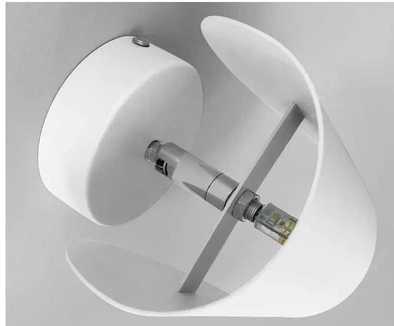 Wandleuchte Up Down LED Innen Aluminium Schwarz Weiß G4 | Restfield