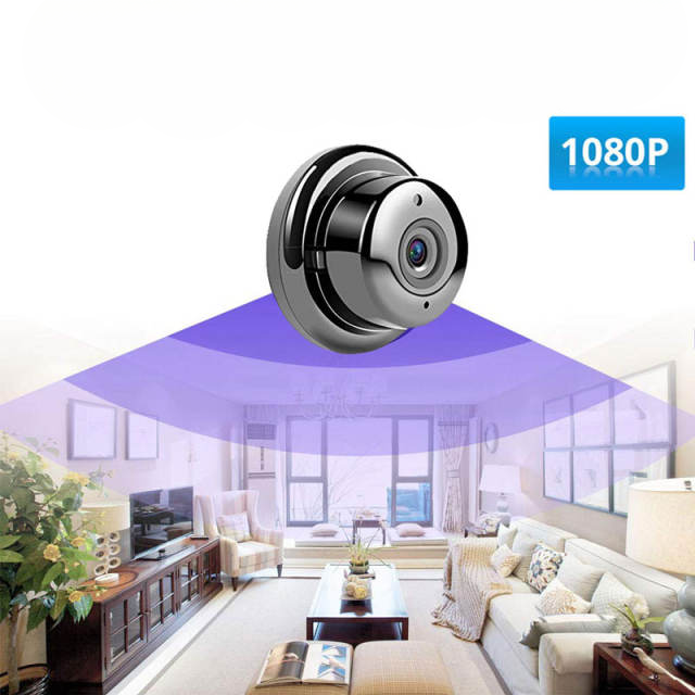 Discreet HD Beveiligingscamera 1080p met Magnetische Montage Draadloos Wifi Nachtzicht Bewegingsdetectie | Sansoti