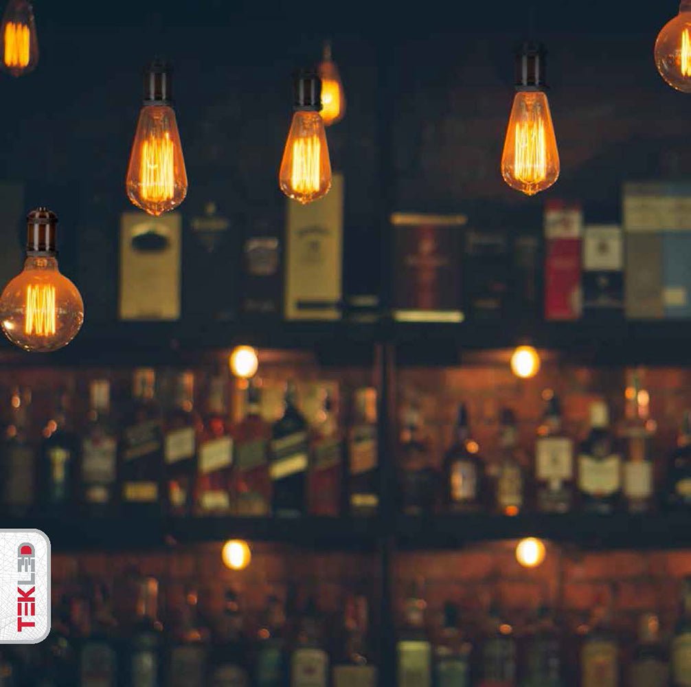 Suspension Vintage Industrielle Rétro E27 Antique Rouge Bronze Or Nickel Dimmable Réglable | Restfield