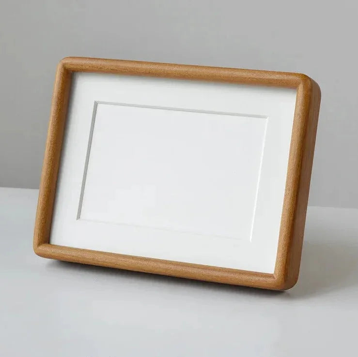Fotolijst Hout Massief Handgemaakt A4 Portretlijst Woonkamer Trouwfoto Vintage | Sansoti