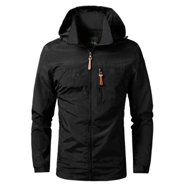 Weatherproof Men's Jacket for Outdoor – Wind and Waterproof – All-Weather Protection | Sansoti