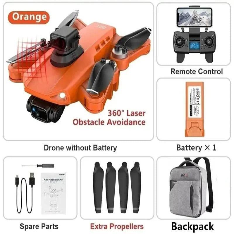 Professionele Camera Drone met 8K Dual Camera en GPS-stabilisatie – Borstelloze Motoren | Sansoti