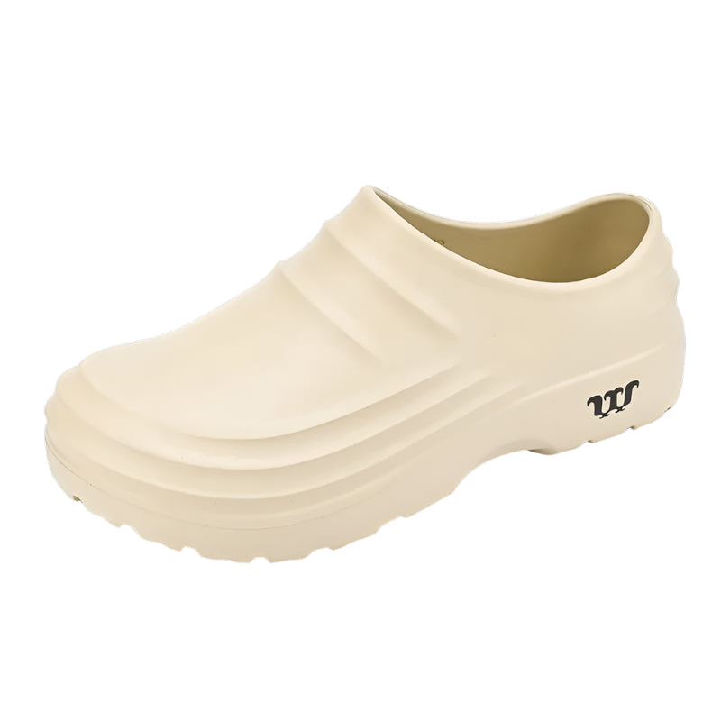 Non-Slip Work Shoes for Professionals — Oil-Resistant Slip-On Chef Shoes for Men and Women — Lightweight Safety Shoes for Kitchen Summer | Sansoti