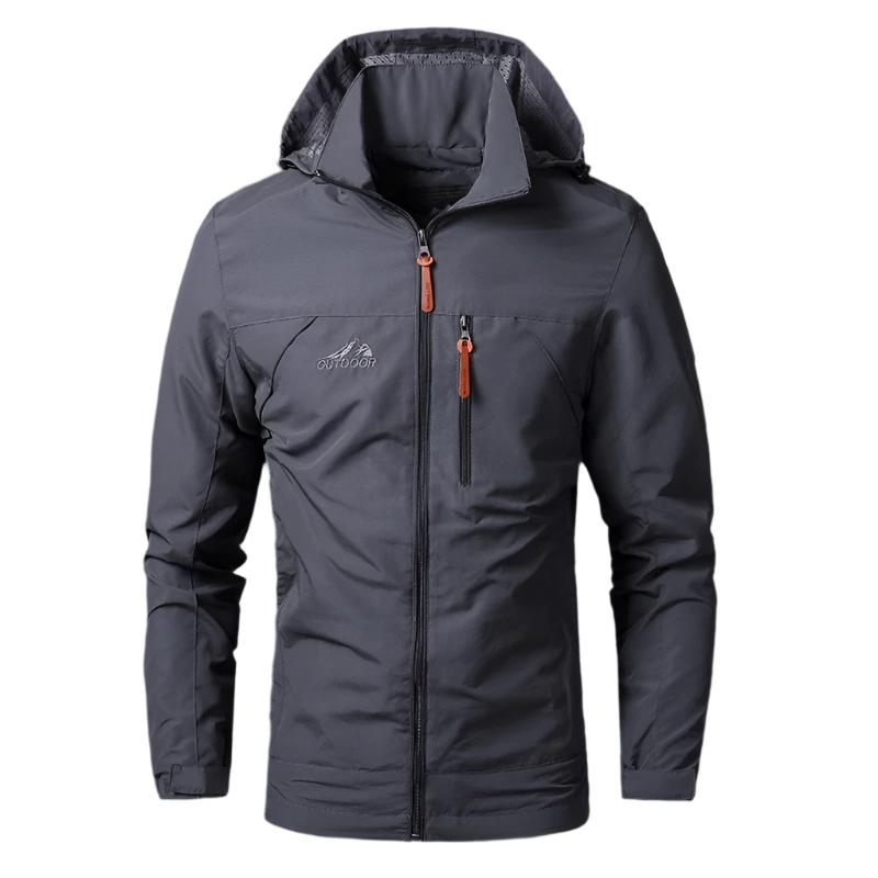 Weatherproof Men's Jacket for Outdoor – Wind and Waterproof – All-Weather Protection | Sansoti