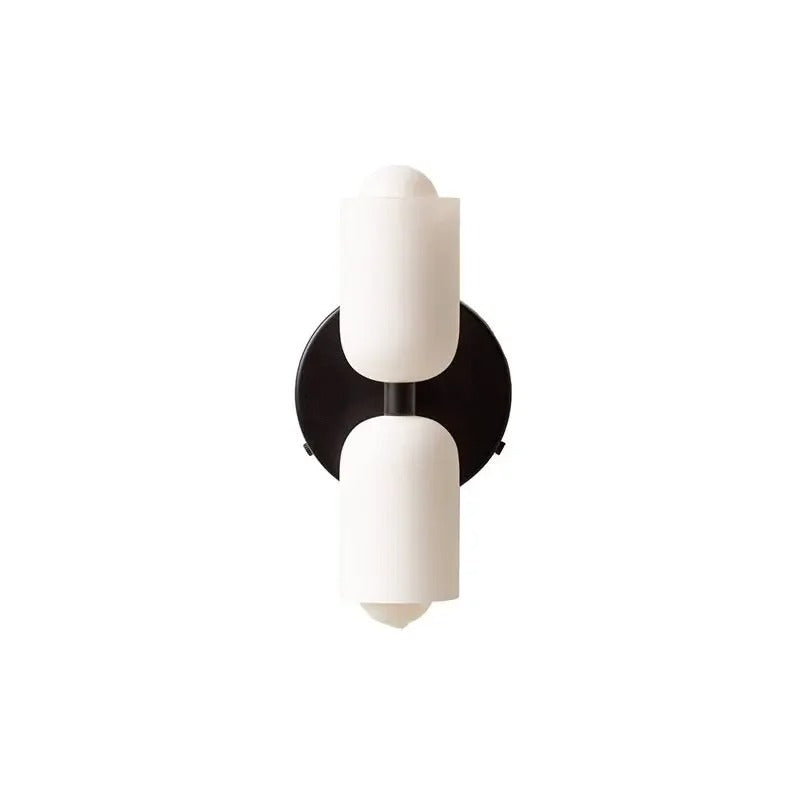 Moderne Wandlamp met Kleurrijke Kap – Glazen Lichtpunt voor Levendige Ruimtes | Sansoti
