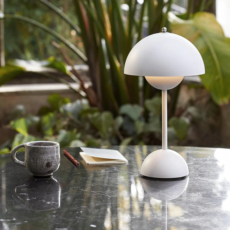 Tafellamp Draadloos Dimbaar LED Warm Licht Woonkamer Slaapkamer Oplaadbaar Sfeerlamp | Sansoti