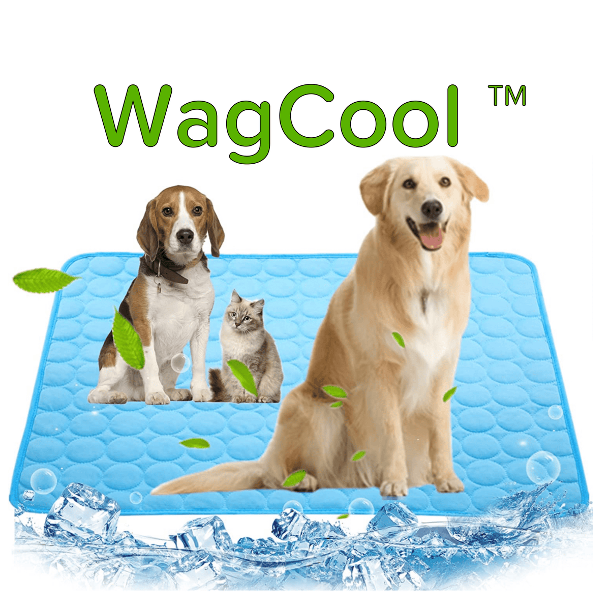 Cooling Mat for Dogs and Pets Cooling Cushion Ice Silk Washable Summer Comfort Mat Indoor Outdoor Cooling Cool | Sansoti