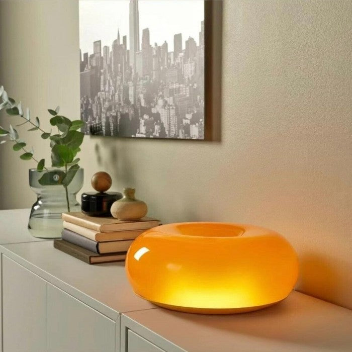 Bauhaus Wall Lamp & Table Lamp – Minimalist White Glass with Metal Living Room Ambient Light | Sansoti
