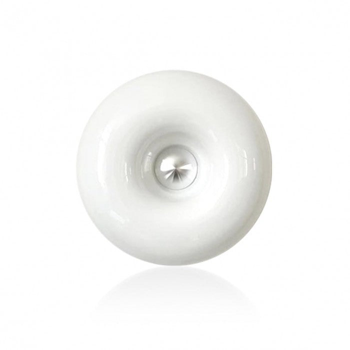 Bauhaus Wall Lamp & Table Lamp – Minimalist White Glass with Metal Living Room Ambient Light | Sansoti