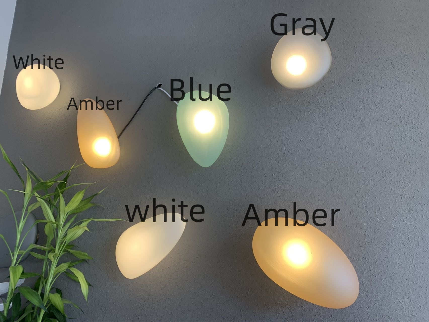 Moderne Glazen Wandlamp met Sfeervolle Ovale Kap – Stijlvolle Minimalistische Verlichting voor Hal Slaapkamer Woonkamer | Sansoti