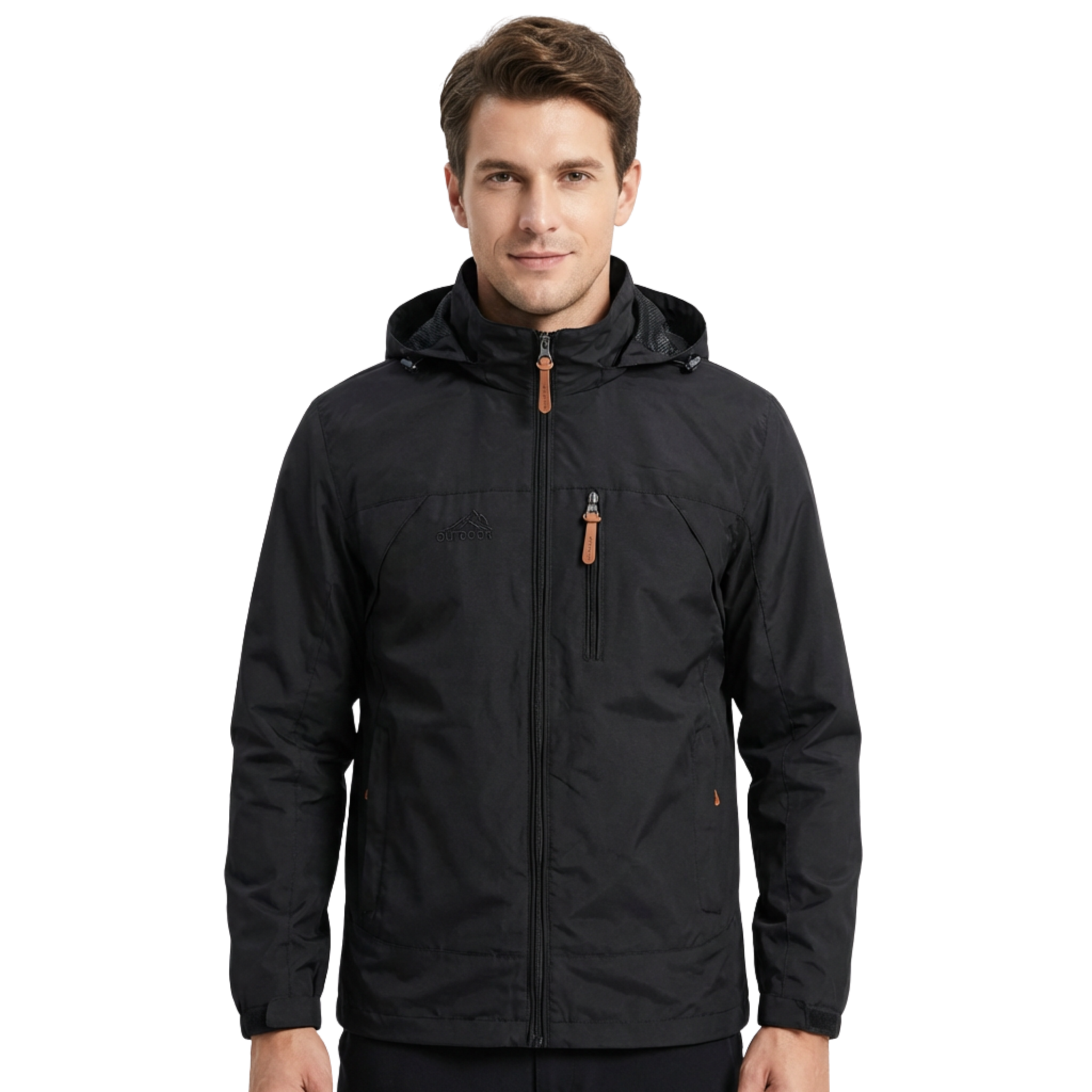 Weatherproof Men's Jacket for Outdoor – Wind and Waterproof – All-Weather Protection | Sansoti