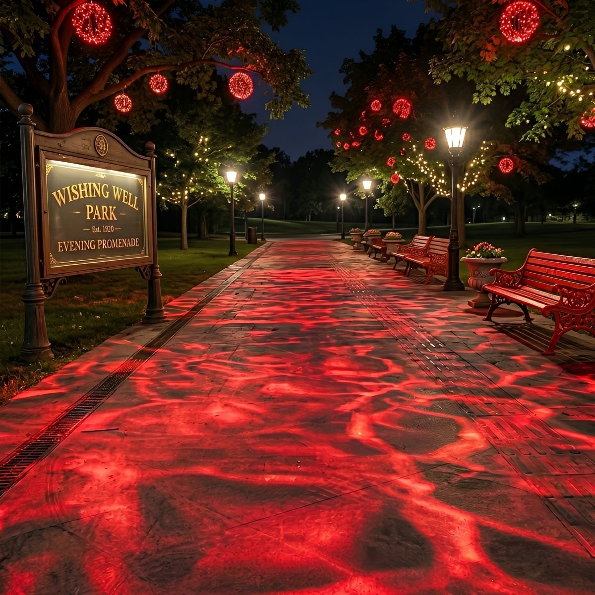 Zewnętrzna lampa projekcyjna 3D z efektem fal na wodzie, reflektor ogrodowy, nastrojowe oświetlenie, IP65, oświetlenie ścienne, wodoodporna, 24W-48W | Sansoti