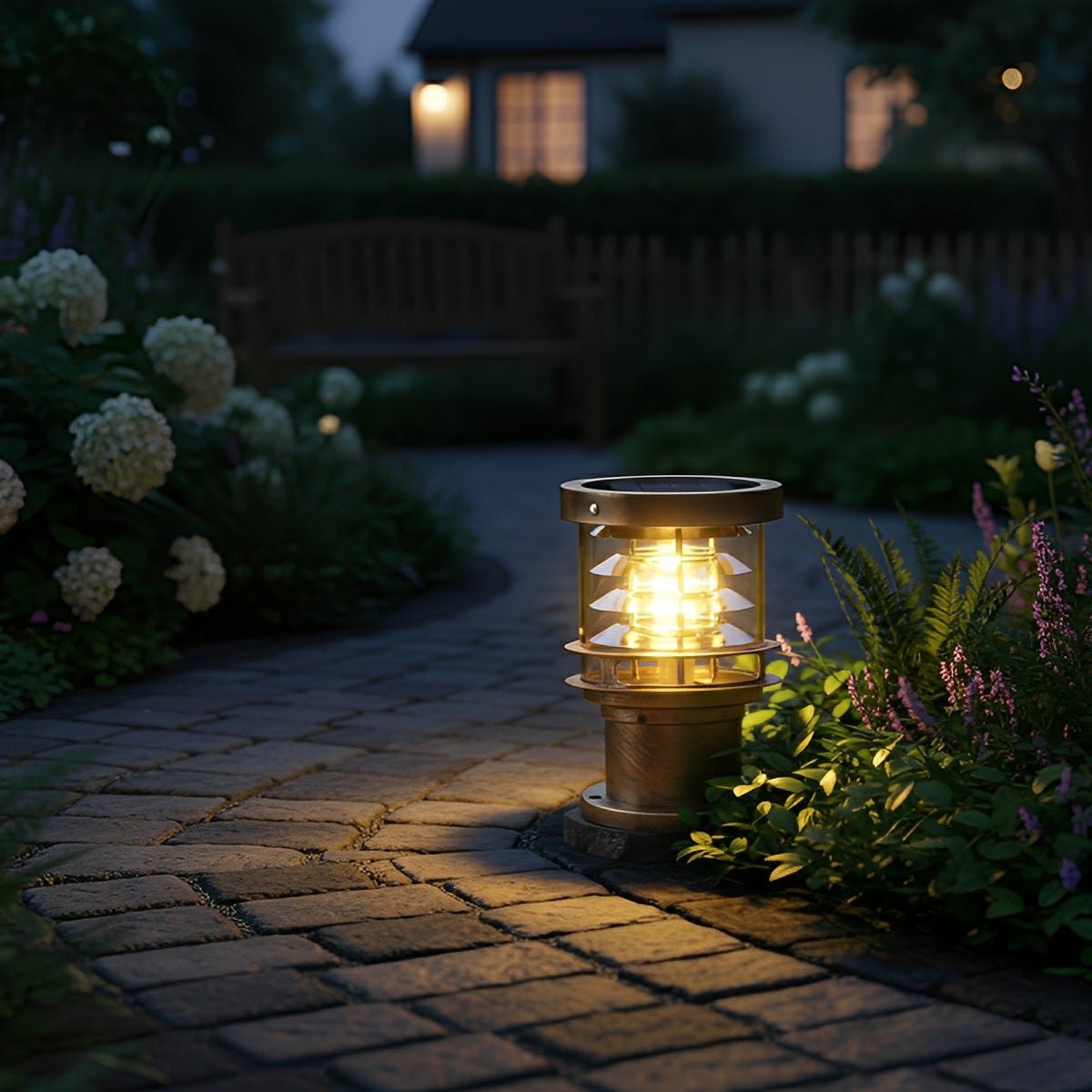 Moderne Waterdichte Buitenlamp Paal Cilinder Led Tuinverlichting IP65 Voor Oprit Pad En Terras | Sansoti