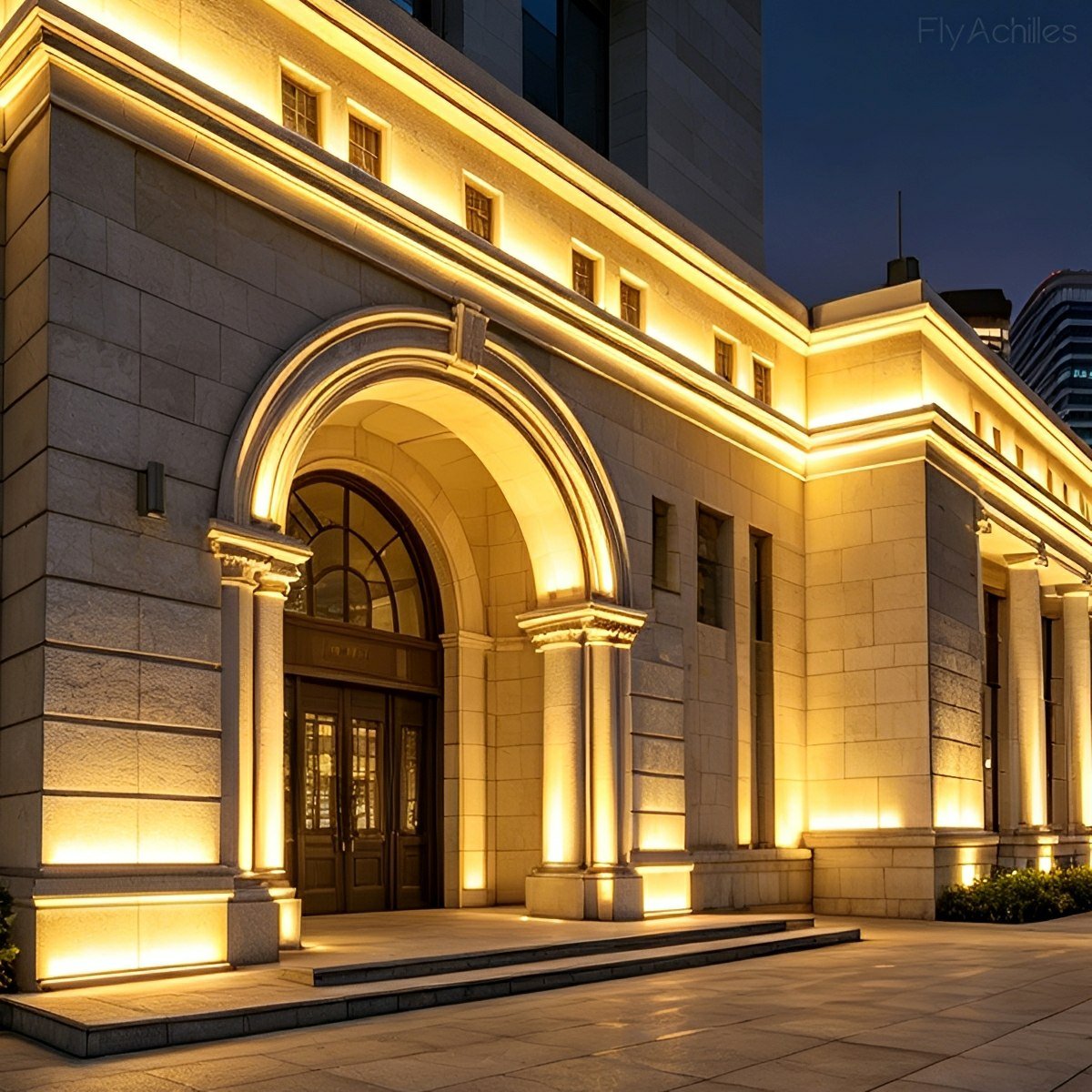 LED Facade Lighting Waterproof 24V Aluminum Outdoor Wall Washer Light for Architectural and Garden Lighting | Sansoti