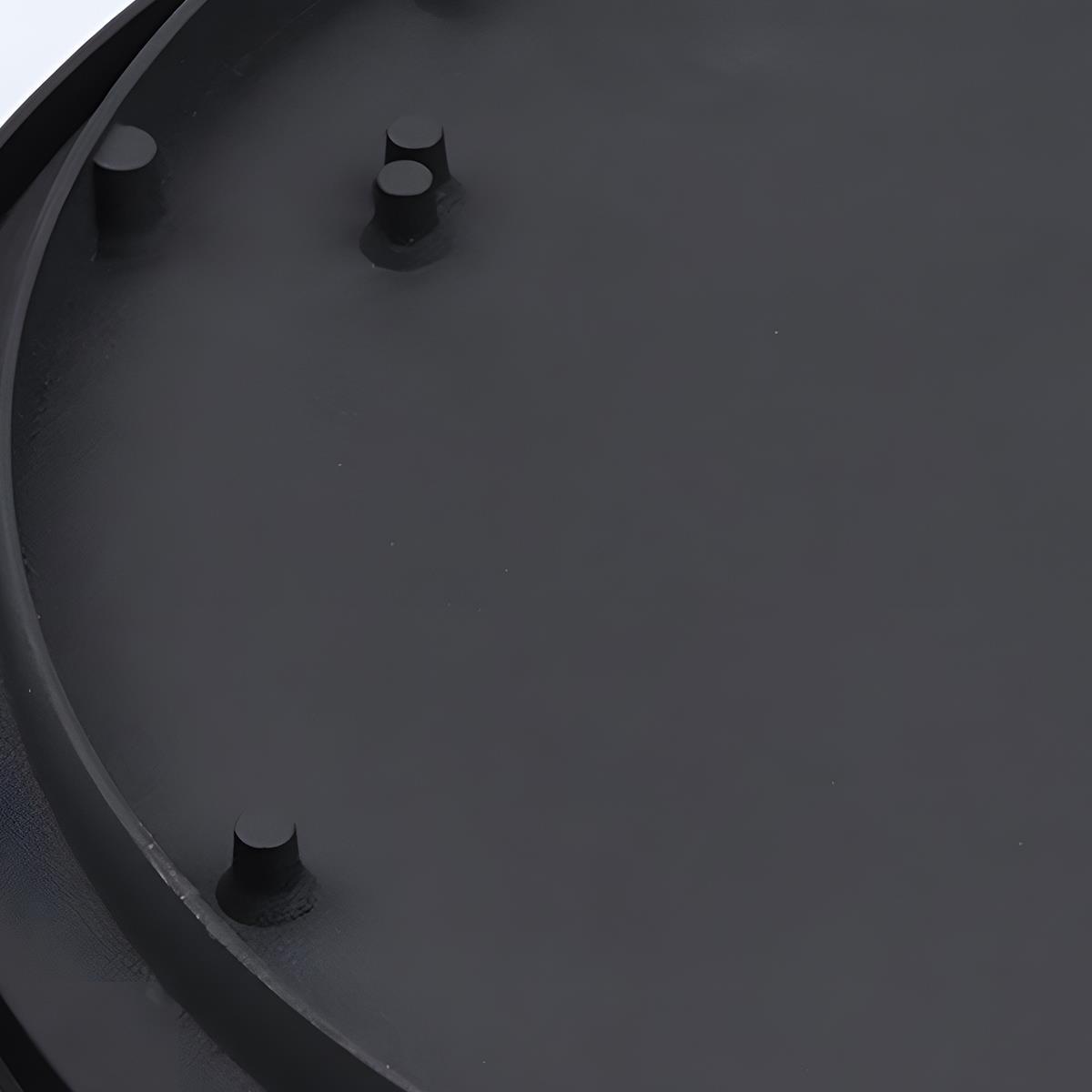LED Outdoor Round Wall Light Waterproof IP56 Aluminum Minimalist Black White for Veranda Garden Patio | Sansoti