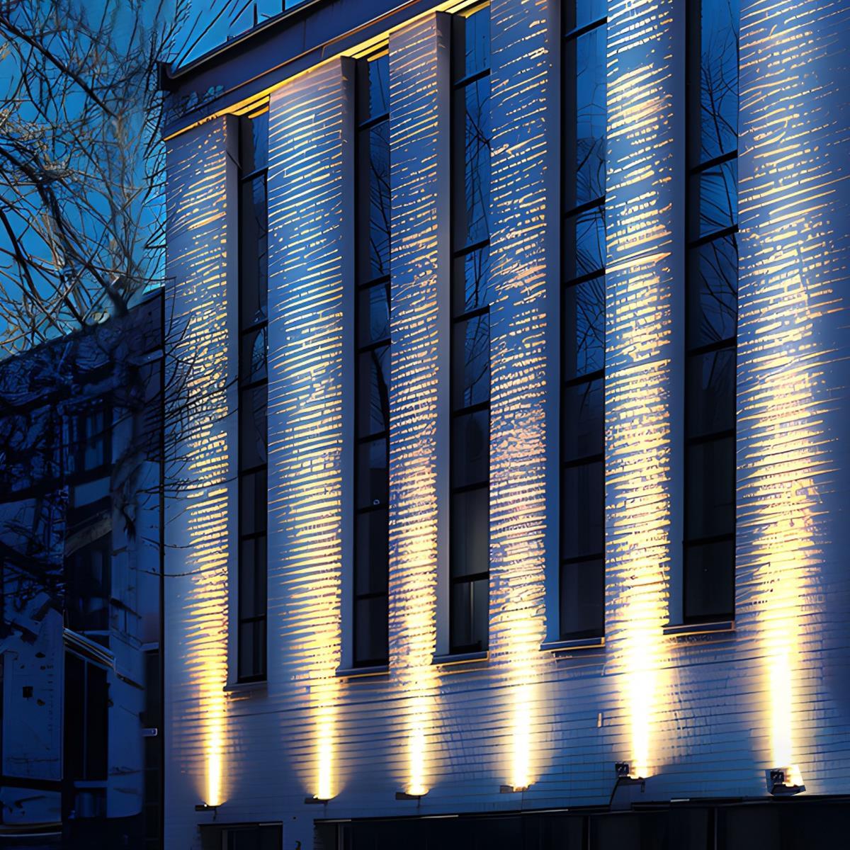 LED Facade Lighting IP67 with Adjustable Power and Color Temperature for Architectural Outdoor Lighting | Sansoti