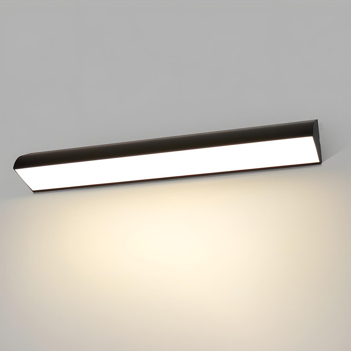 Waterdichte Buitenwandlamp LED Aluminium Zwart Verstelbaar Licht voor Gevel Veranda Tuin Tuinverlichting | Sansoti