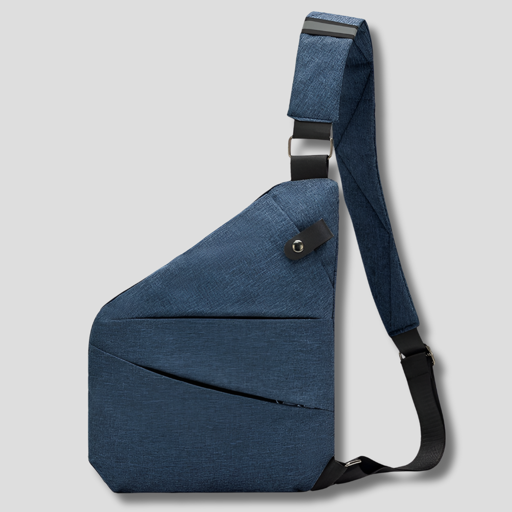 Beveiligde Crossbody Schoudertas met Verborgen Ritsen RFID Blokkering voor Dagelijks Gebruik Reizen Vrije Tijd | Sansoti