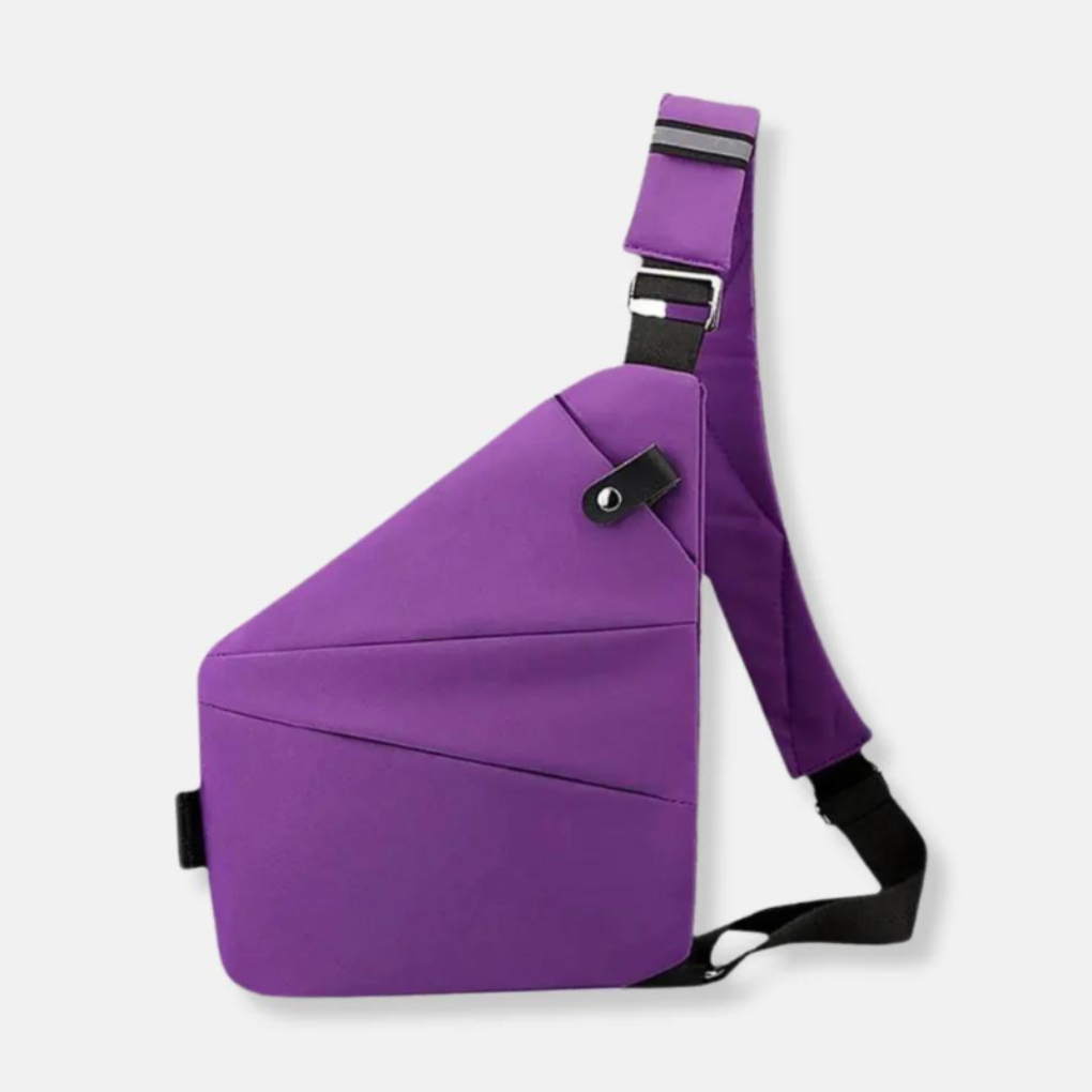 Beveiligde Crossbody Schoudertas met Verborgen Ritsen RFID Blokkering voor Dagelijks Gebruik Reizen Vrije Tijd | Sansoti