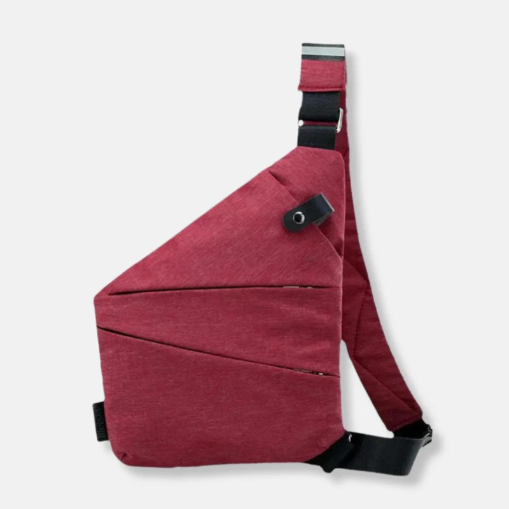 Beveiligde Crossbody Schoudertas met Verborgen Ritsen RFID Blokkering voor Dagelijks Gebruik Reizen Vrije Tijd | Sansoti