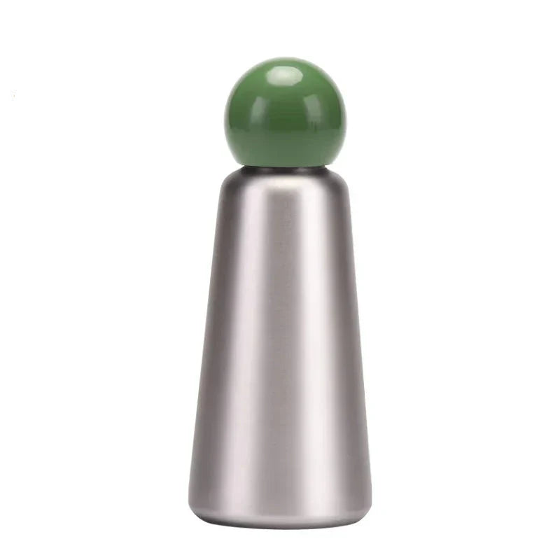 Thermoskan 500ml Dubbelwandig Vacuüm RVS 12u Warm 24u Koud Lekvrij Isolatiefles Drinkfles Waterfles Thermosfles | Sansoti