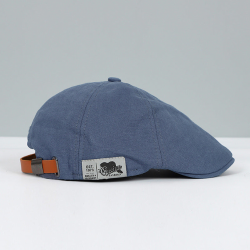Platte Pet met Verstelbare Band Heren Klassiek Design Comfortabel Dagelijks Gebruik Vintage Stijl Casual | Sansoti