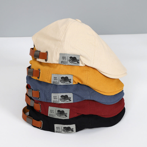 Platte Pet met Verstelbare Band Heren Klassiek Design Comfortabel Dagelijks Gebruik Vintage Stijl Casual | Sansoti