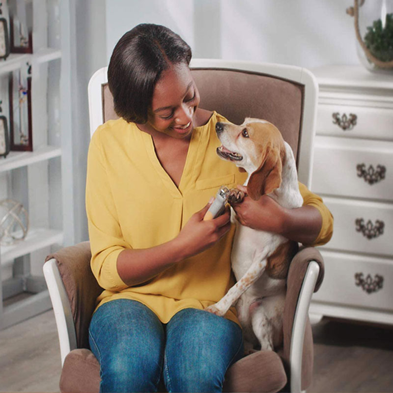 Nagelknipper voor Honden met Veiligheidssensor | Ergonomisch Antislip Design | Professionele Verzorgingstool | Sansoti