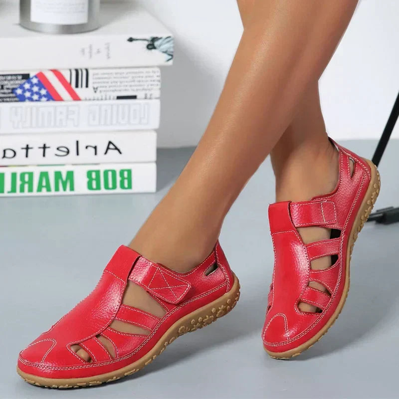 Orthopedische Sandalen met Voetboog Ondersteuning Dames Zomer Comfortabele Loopschoenen Uitsparing Casual | Sansoti
