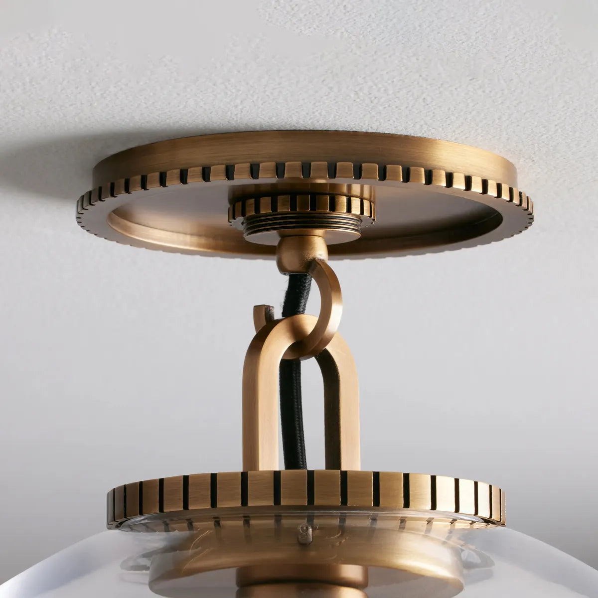Deckenleuchte aus kugelförmigem Glas und Stahl, modernes Design, Leuchte für Wohnzimmer, Schlafzimmer und Esszimmer, stimmungsvolle Pendelbeleuchtung | Sansoti