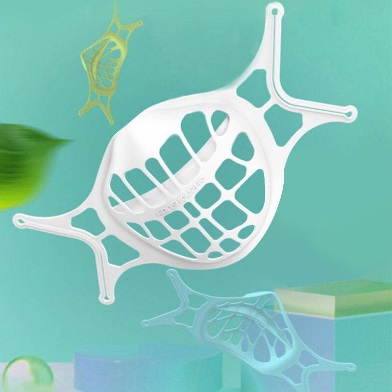 Siliconen 3D Mondkaphouder - Extra Ademruimte & Comfortabel Dragen - Herbruikbaar - Beschermt Make-up | Sansoti