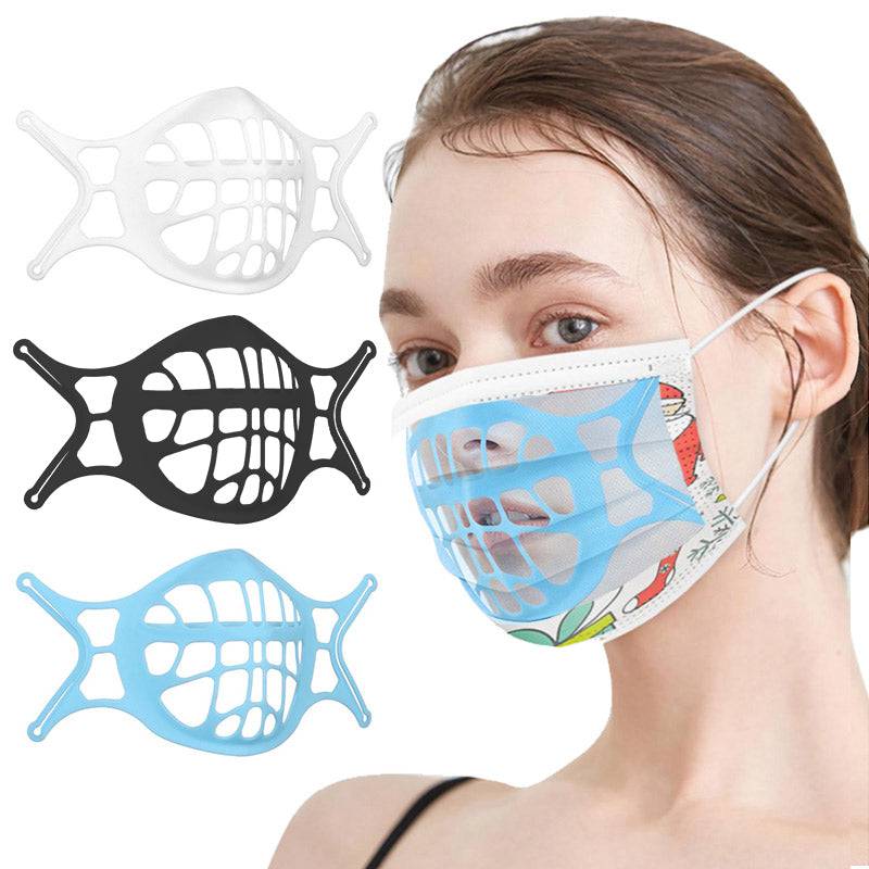 Siliconen 3D Mondkaphouder - Extra Ademruimte & Comfortabel Dragen - Herbruikbaar - Beschermt Make-up | Sansoti