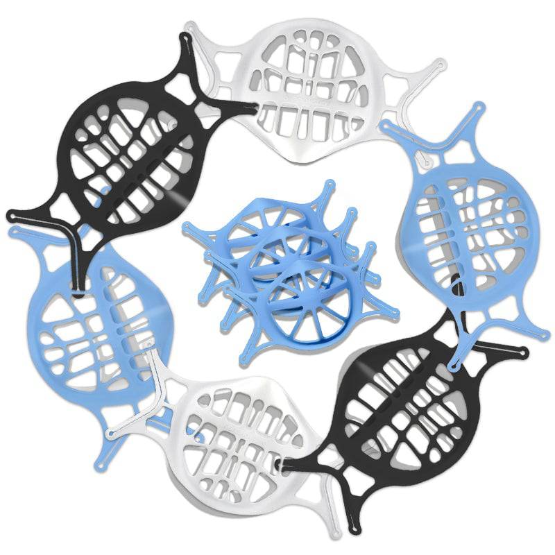 Siliconen 3D Mondkaphouder - Extra Ademruimte & Comfortabel Dragen - Herbruikbaar - Beschermt Make-up | Sansoti