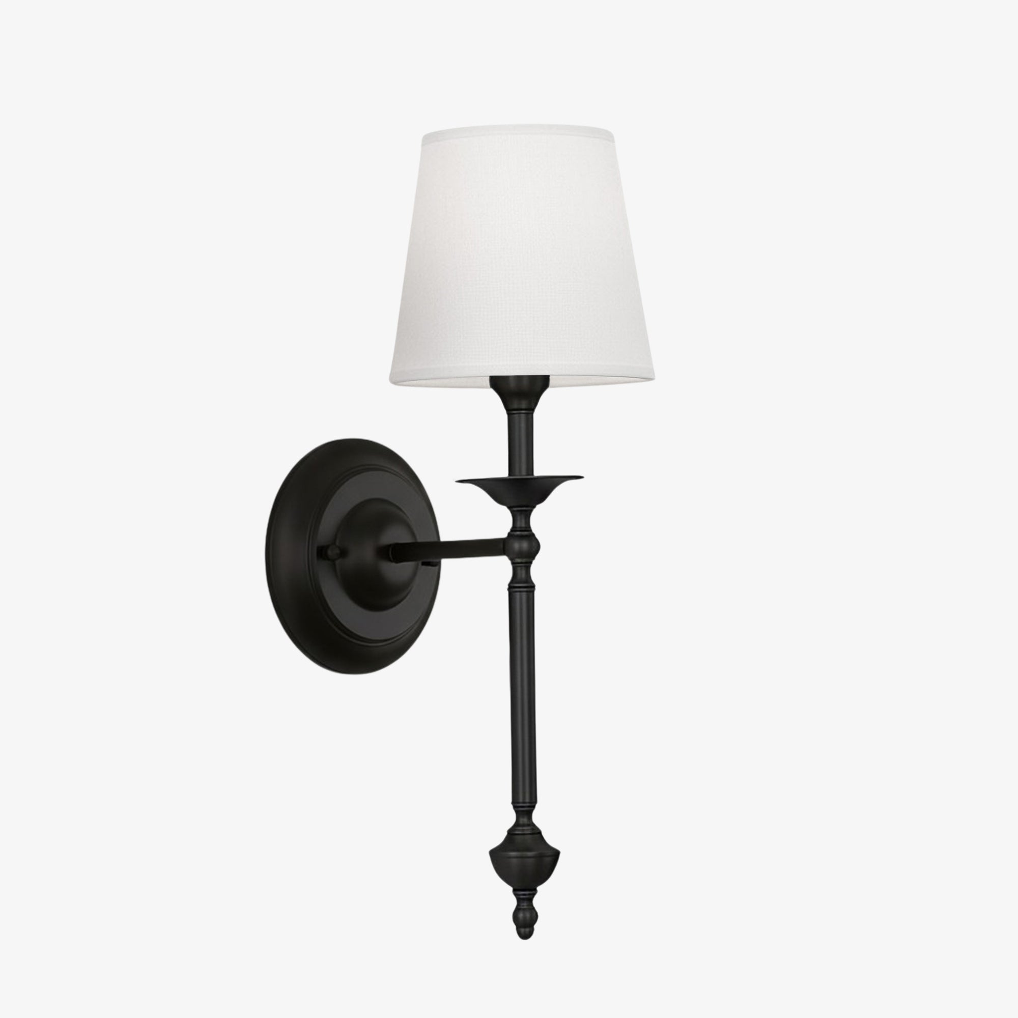 Stoffen Wandlamp met Vintage Koperen Afwerking – Sfeervolle Verlichting voor Hal, Slaapkamer en Woonkamer | Sansoti