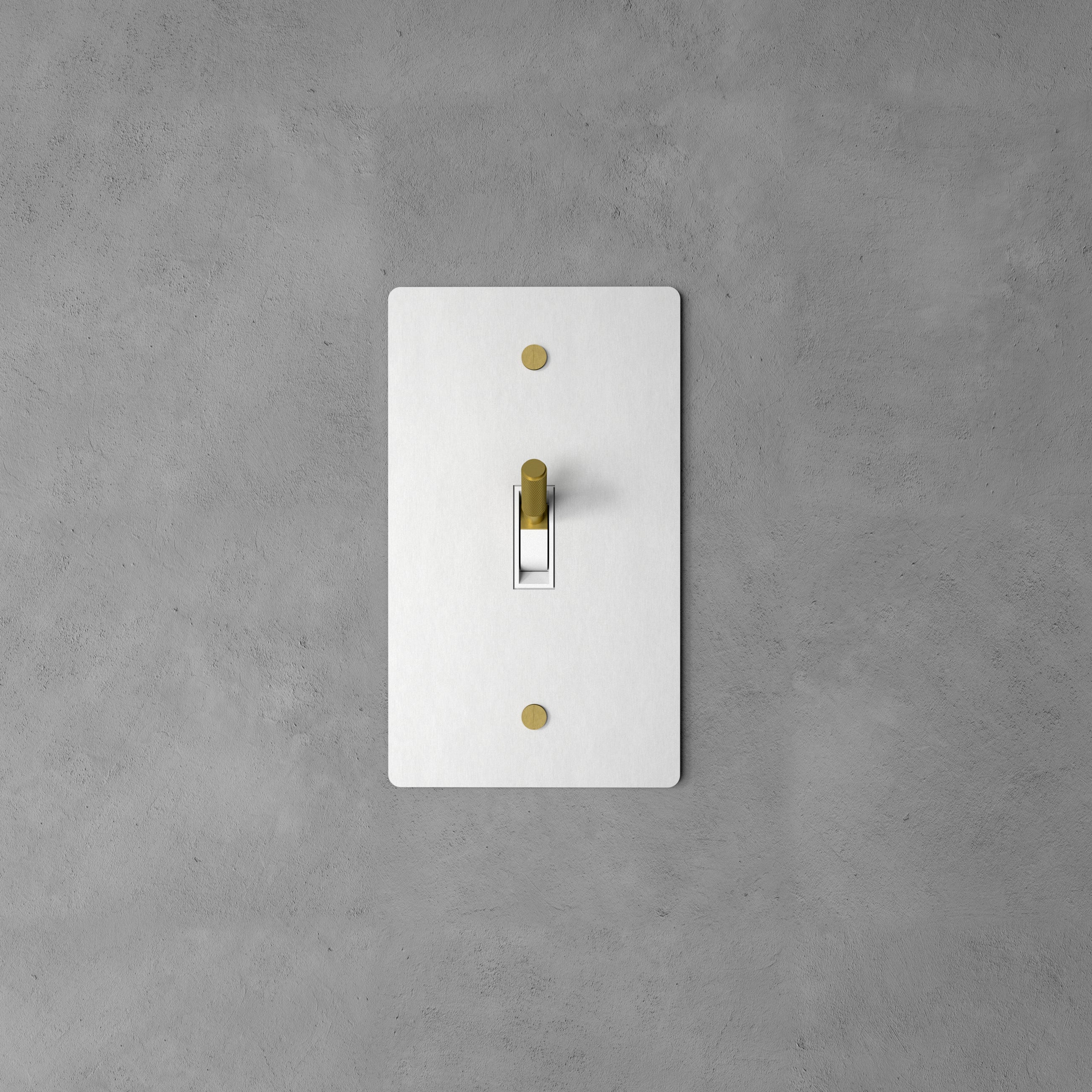 Luxuriöser Messing-Kippschalter mit minimalistischem Design und hochwertiger Oberfläche | Restfield