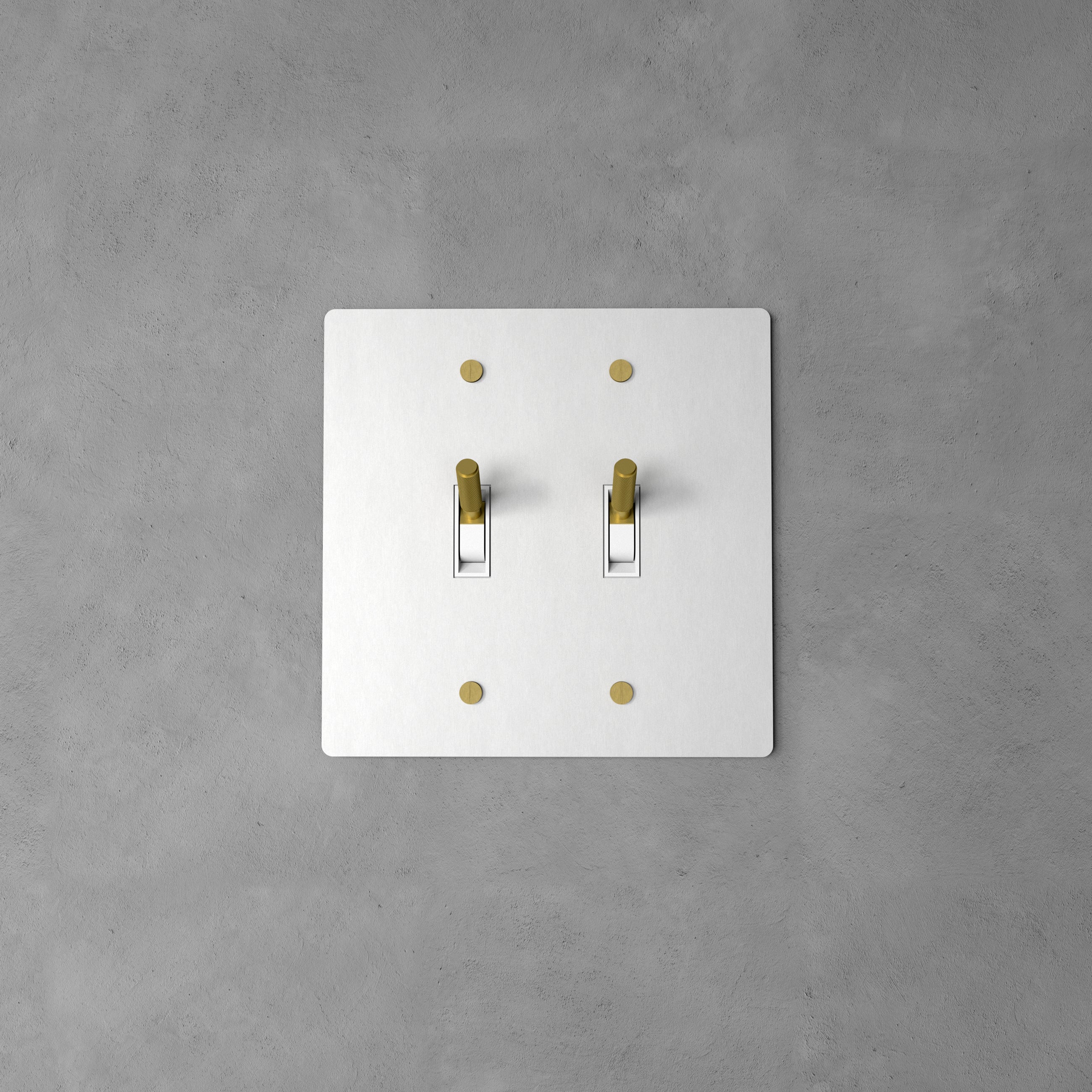 Luxuriöser Messing-Kippschalter mit minimalistischem Design und hochwertiger Oberfläche | Restfield