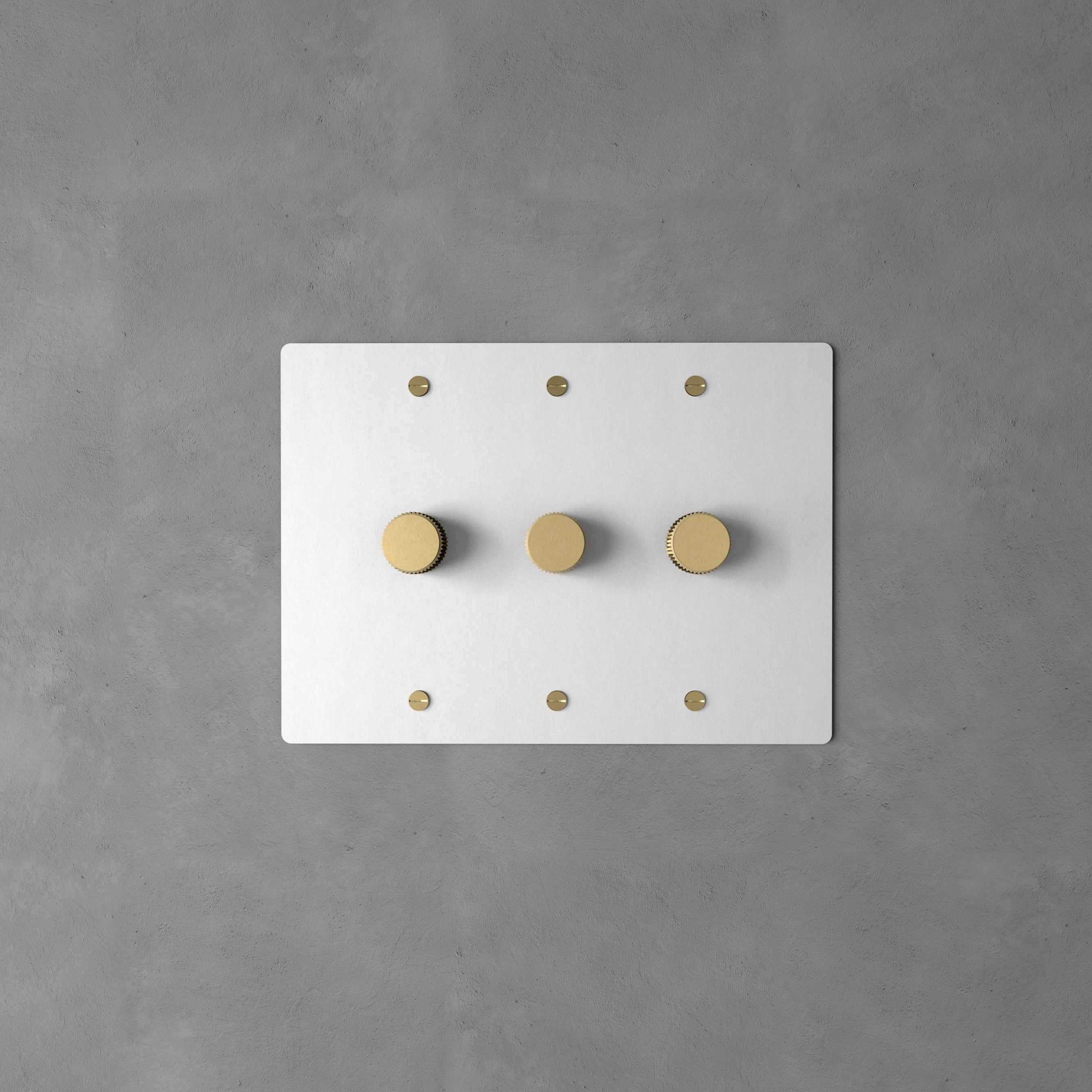 Luxe Messing Dimmer Schakelaar Met Draaiknop En Tijdloos Design | Sansoti
