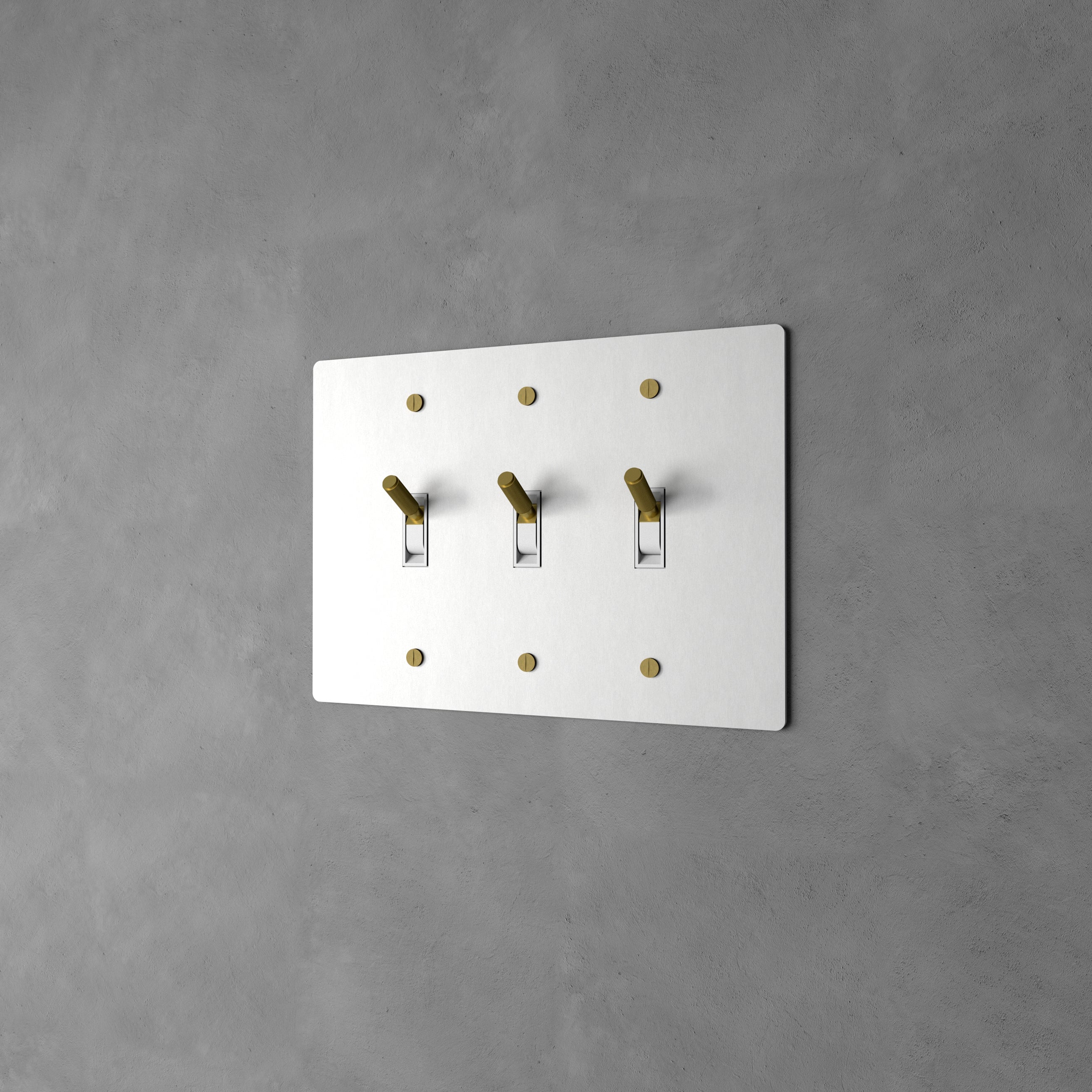 Luxuriöser Messing-Kippschalter mit minimalistischem Design und hochwertiger Oberfläche | Restfield