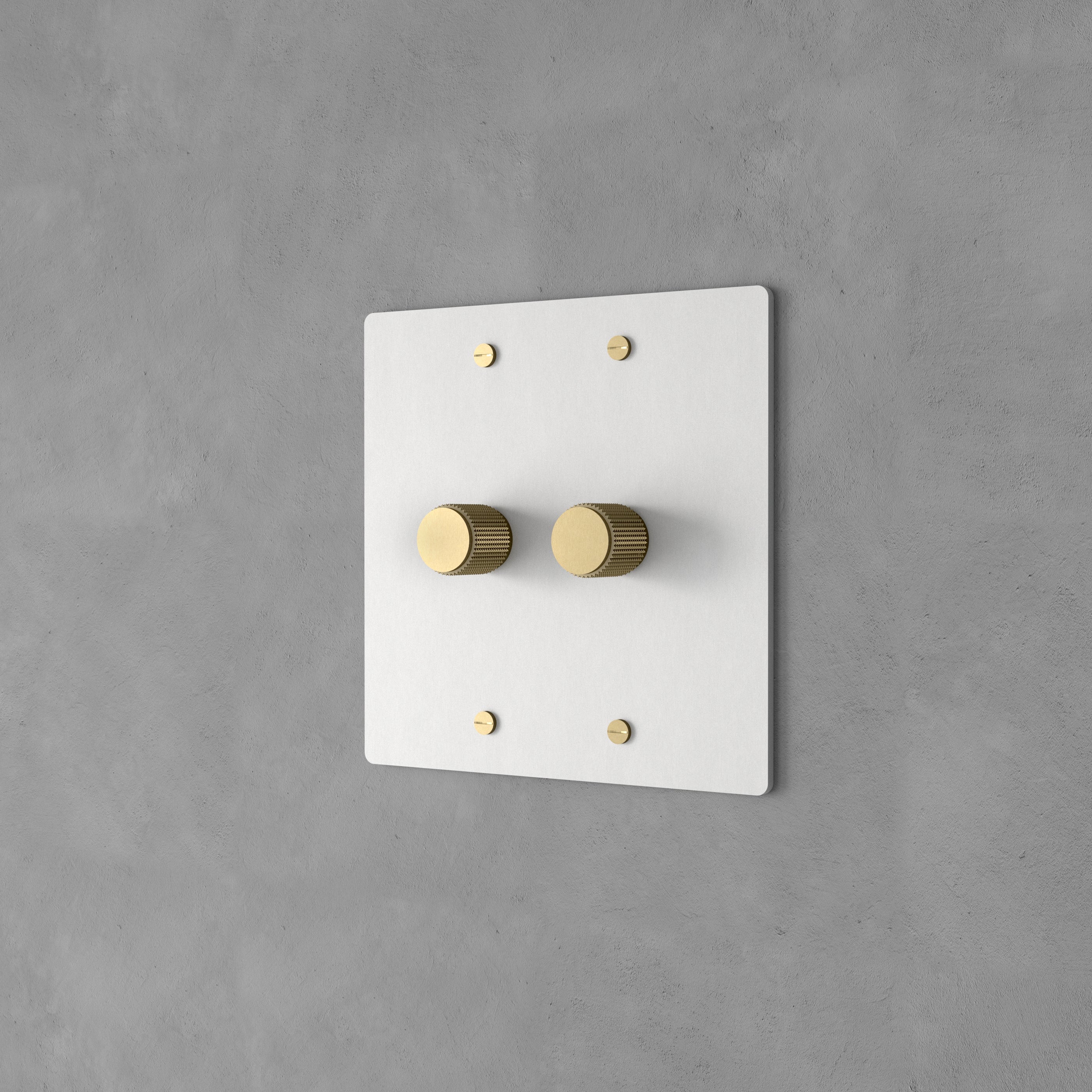 Luxe Messing Dimmer Schakelaar Met Draaiknop En Tijdloos Design | Sansoti