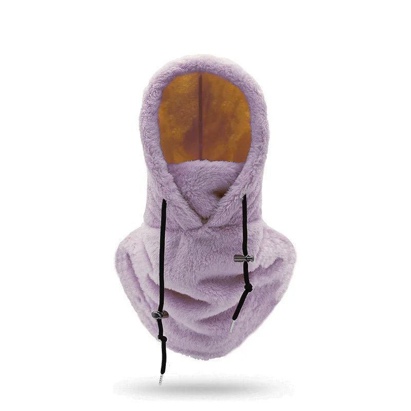 Sherpa Fleece Bivakmuts Winddicht Thermisch Skimas Verstelbaar Unisex Winteraccessoire voor Fietsen Outdoor | Sansoti