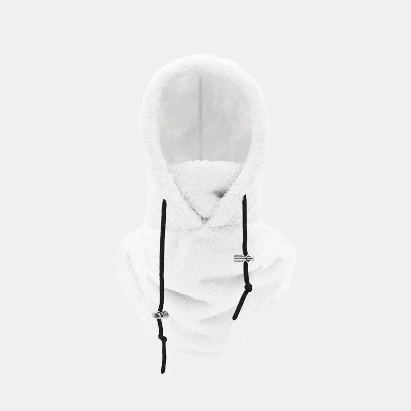 Sherpa Fleece Bivakmuts Winddicht Thermisch Skimas Verstelbaar Unisex Winteraccessoire voor Fietsen Outdoor | Sansoti