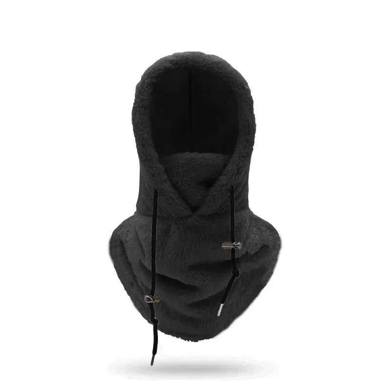 Sherpa Fleece Bivakmuts Winddicht Thermisch Skimas Verstelbaar Unisex Winteraccessoire voor Fietsen Outdoor | Sansoti