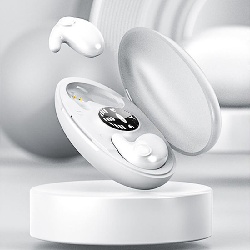 Draadloze Slaap Oordopjes met IPX5 Waterbestendigheid – Compact & Comfortabel Ontwerp | Sansoti