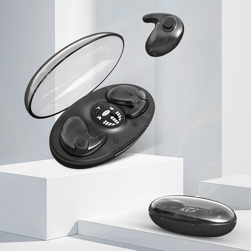Draadloze Slaap Oordopjes met IPX5 Waterbestendigheid – Compact & Comfortabel Ontwerp | Sansoti