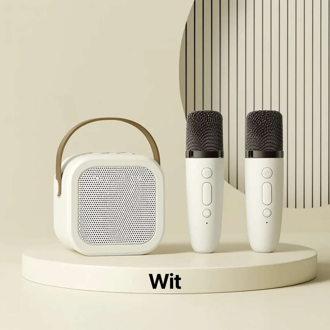 Kabelloses Kindermikrofon mit Bluetooth-Lautsprecher zum Singen, für Karaoke zu Hause, Partys, Musikwiedergabe und Kinder | Sansoti