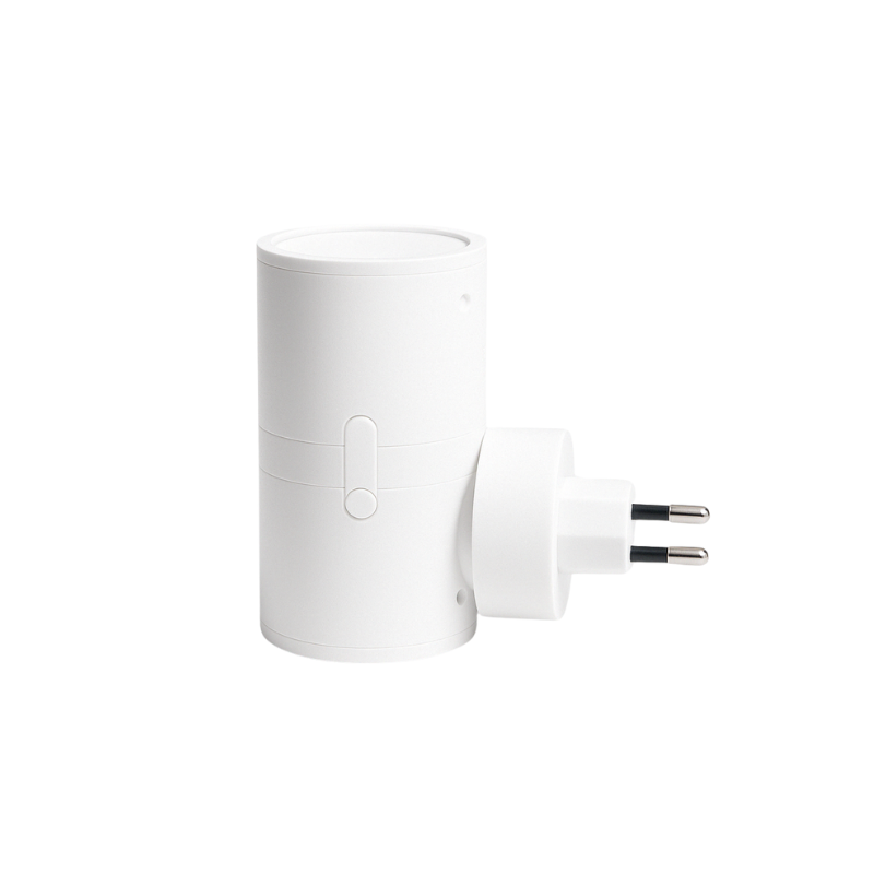 Applique à intensité variable avec fonction veilleuse, lampe à prise, éclairage LED moderne noir et blanc pour chambre et chambre d’enfant | Sansoti