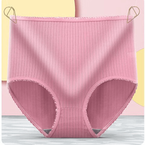 Dames Lekvrije Ondergoed 3-Pack Ademend Comfortabel Onzichtbare Bescherming High-Waist Periodeslip Menstruatie | Sansoti